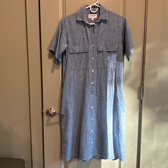 FRAME Chambray dress - Picture 1 of 4